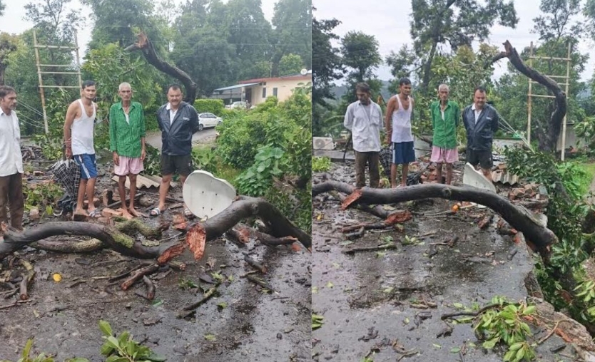 पांवटा साहिब : कोटड़ी व्यास पंचायत में भारी बारिश का कहर, खेत तबाह… मकान क्षतिग्रस्त