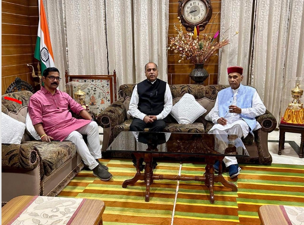 वोट चोरी की मास्टर है कांग्रेस,  हिमाचल में वोट चोरी कर बनाई सरकार : जयराम ठाकुर