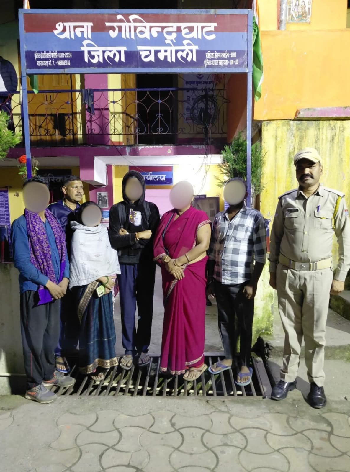 थाना गोविन्दघाट पुलिस की तत्परता – नाबालिग बालक सकुशल परिजनों के सुपुर्द