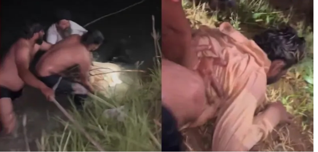 11 km तैरने के बाद अंधेरी रात में इस तरह बची शख्स की जान